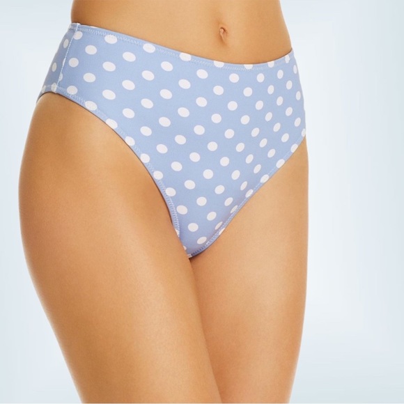 Caroline Constas Viki High Waist Polka Dot Bikini Bottoms - Picture 10 of 11